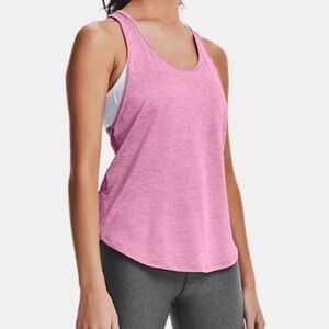 UNDER ARMOUR Women’s Vent Tech tank heatgear size XL twisted racerback